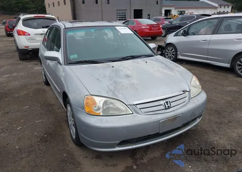 2003 Honda Civic Ex from USA, damaged, VIN 2HGES26743H547869
